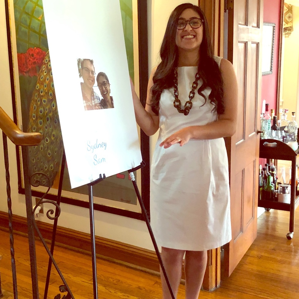 Brooks Brothers White Dress